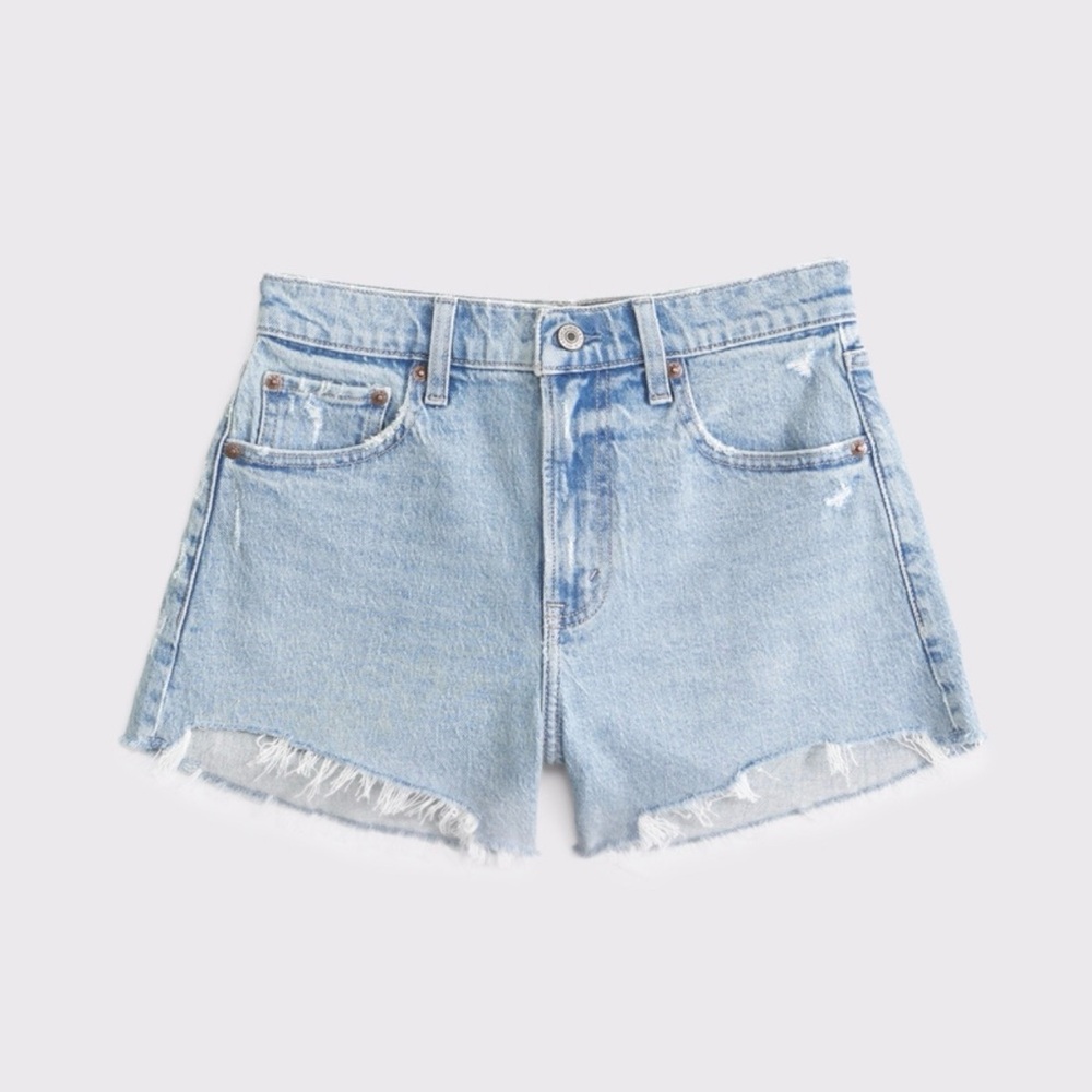 A&F High Rise 90s Cut Off Size 31